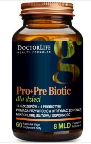Zdjęcie Doctor Life Pro+Pre Biotic dla dzieci 60 k